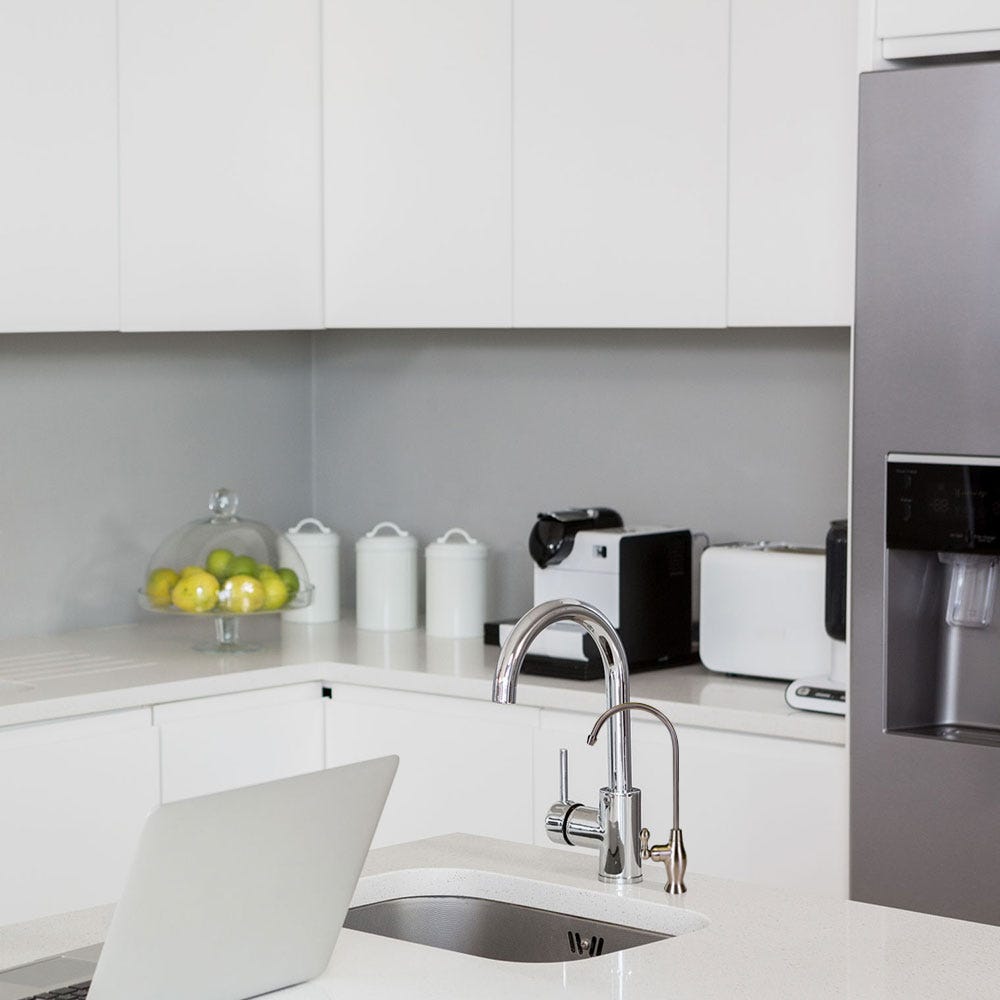 US Water Vase - Style Reverse Osmosis Faucet - Brushed Nickel - US Water Systems