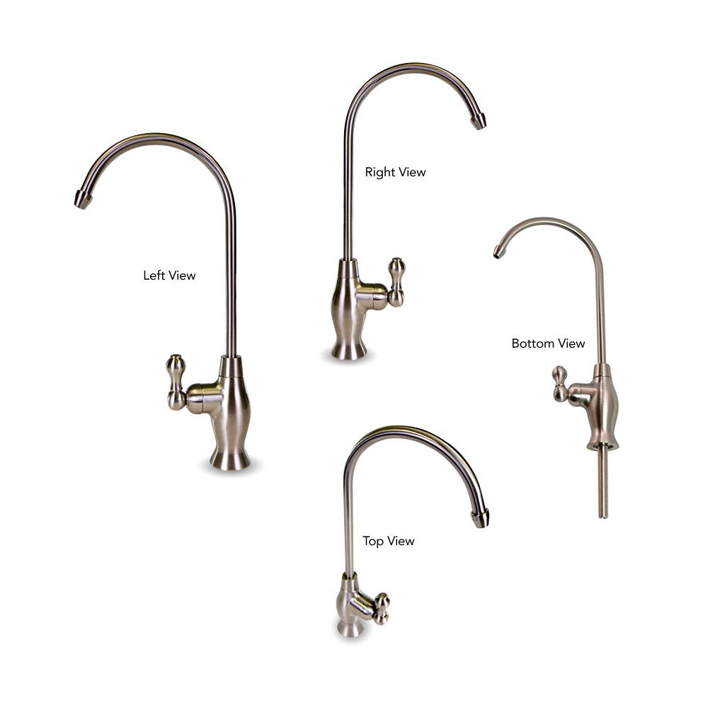 US Water Vase - Style Reverse Osmosis Faucet - Brushed Nickel - US Water Systems