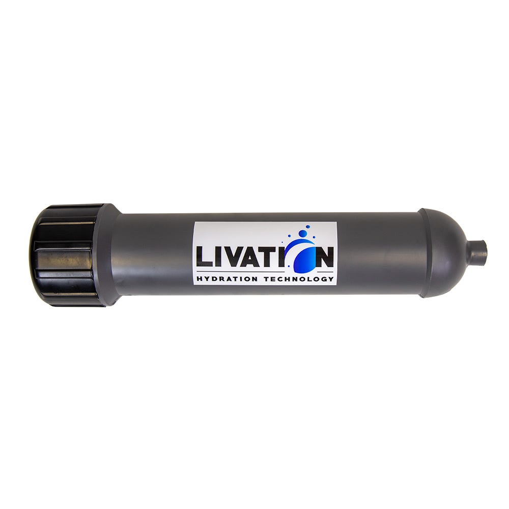 US Water Systems Livation Hydration In-line Alkaline Filter With 1/4" Quick Connect Fittings
