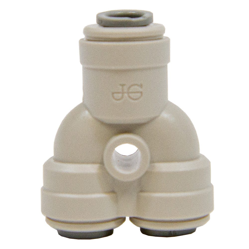 John Guest Quick Connect Fitting 1/4” Two - Way Divider - PI2308S - US Water Systems