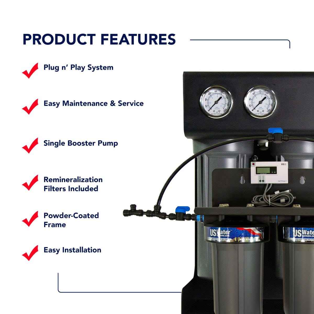 Raptor Lite Commercial Food Service Reverse Osmosis System - US Water Systems