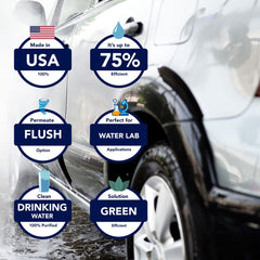 Experience the precision of the Defender Commercial RO System by US Water Systems Inc., cleaning your car effortlessly with its 75% efficiency and permeate flush option. Made in the USA, its perfect for water labs and offers clean drinking water with a sustainable, eco-friendly solution.