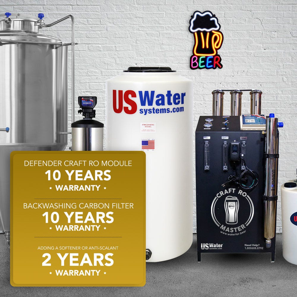 Craft RO Master Reverse Osmosis System - 5 to 120 Barrels Per Day - US Water Systems