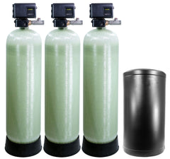 Fleck 2900 2" Triplex Commercial Metered Water Softener - US Water Systems