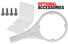 Blue 2.5" x 20" Commercial Filter Housing With Pressure Relief - US Water Systems