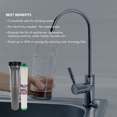 Limeblaster Salt - Free Tank - Type Water Heater Protector - 3/4" Pipe - US Water Systems