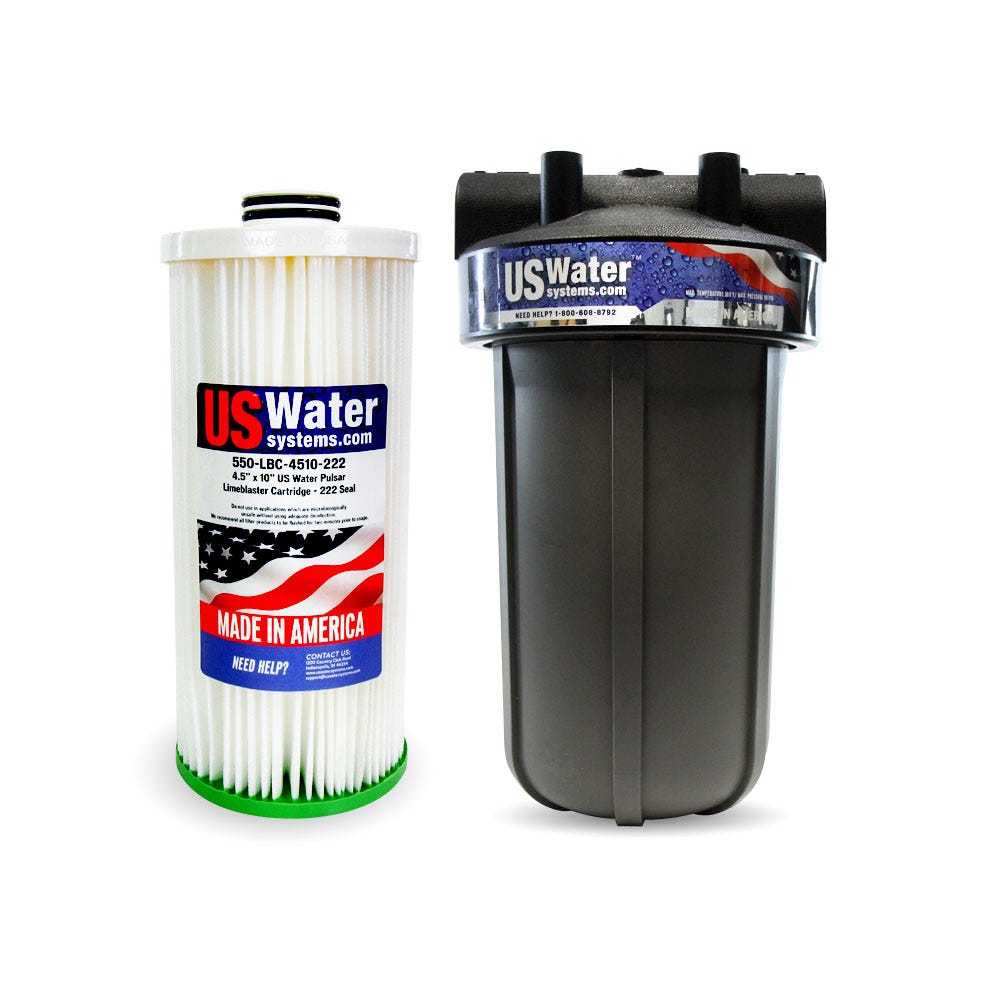 10 GPM Limeblaster Salt - Free Tankless Water Heater Protector – 1" PIPE - US Water Systems