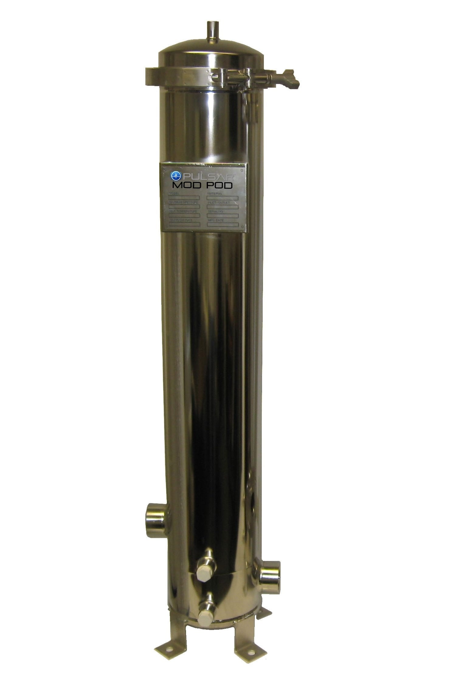 US Water Mod Pod Stainless Steel 1.5" Commercial Filter Housing - US Water Systems