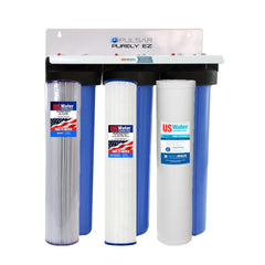 US Water Purely EZ Whole House Triple Filter System | City Water Model - US Water Systems