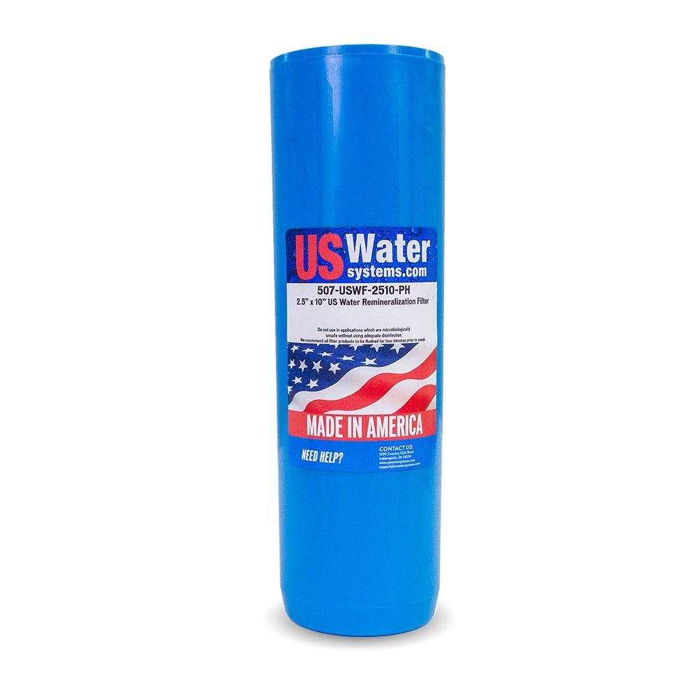 US Water Calcite Remineralization Cartridge - 2.5" x 9.75" | USWF - 2510 - PH - US Water Systems