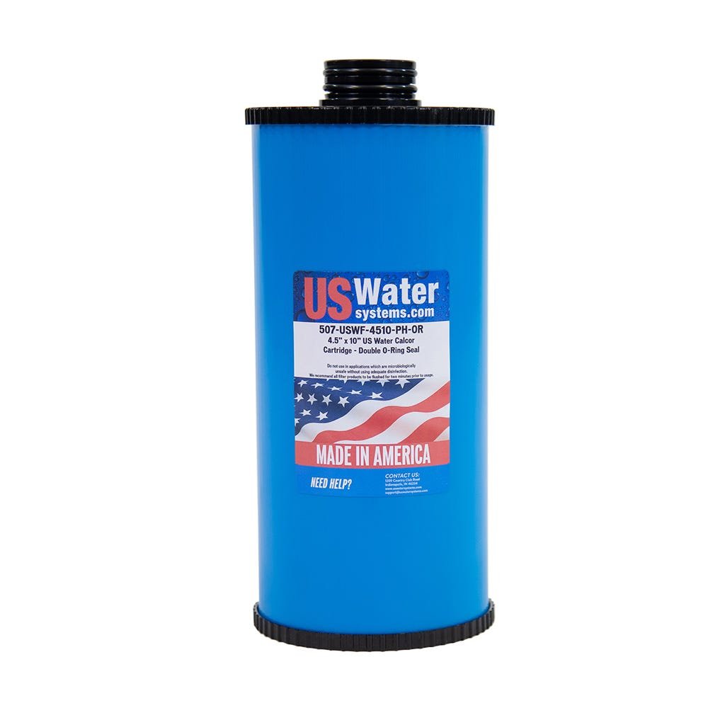 US Water Systems Calcite Replacement Cartridge 4.5" x 10" With Double O - Ring Seal - US Water Systems