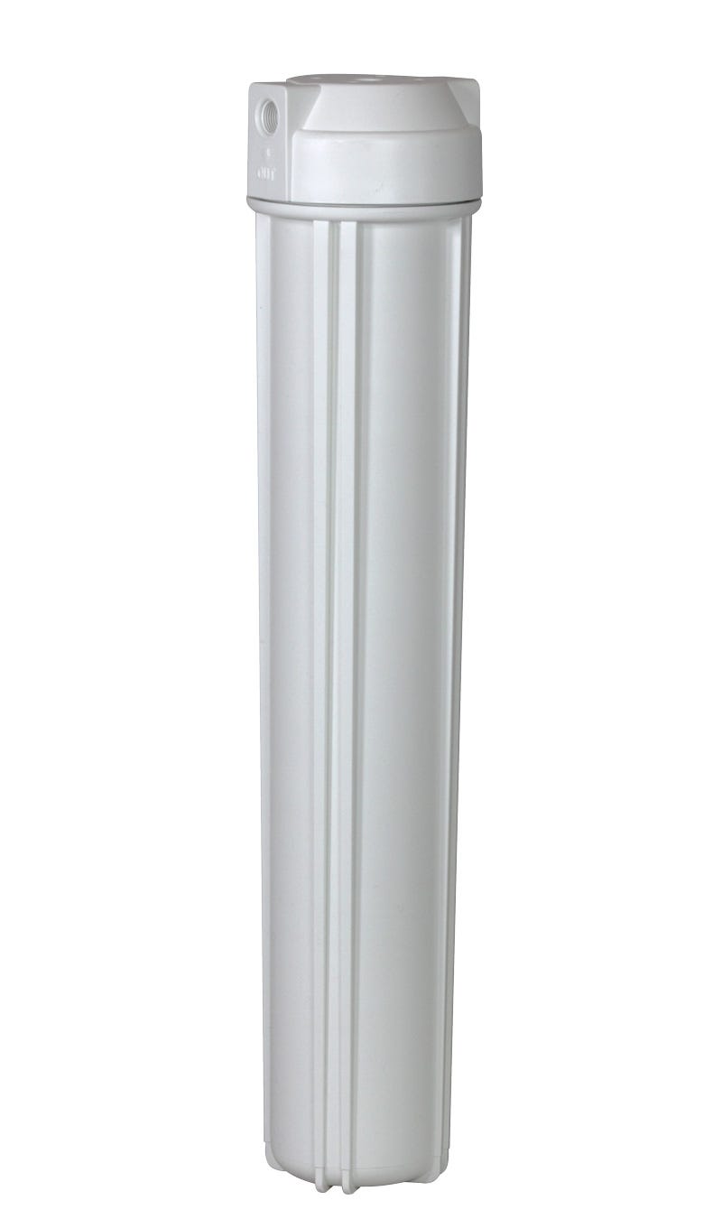 White 2.5" x 20" Commercial Filter Housing - US Water Systems