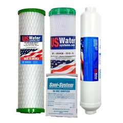 US Water PurEdge3 Three-Stage Drinking Water Purification System Filter Pack