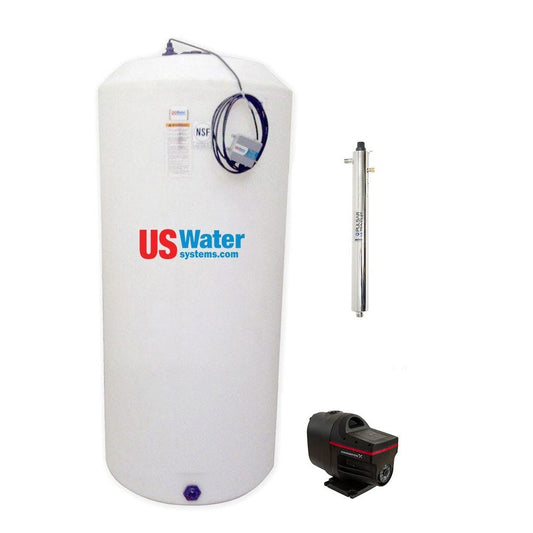 Atmospheric Deluxe Tank Package with Pump & UV Disinfection 1000