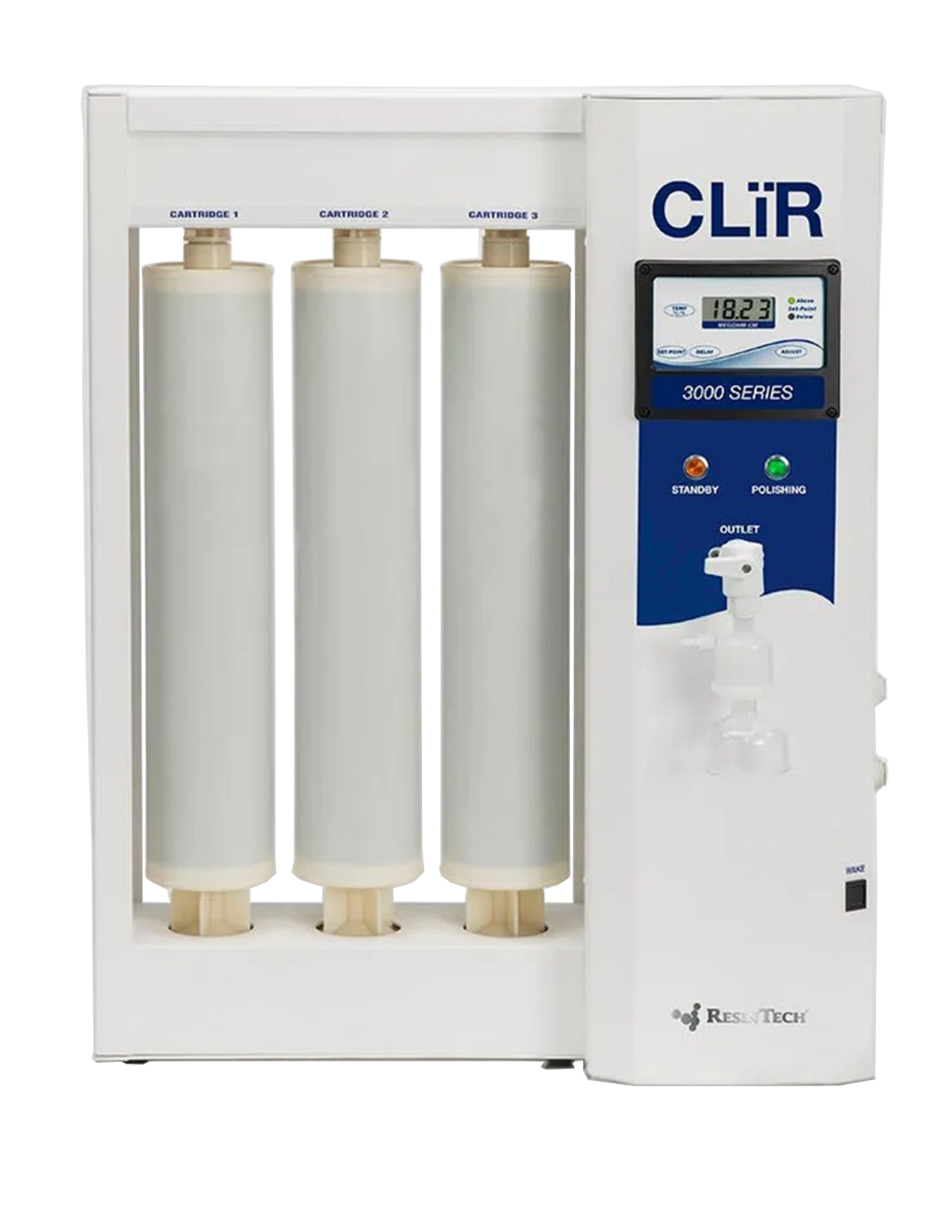 ResinTech CLiR 3000 Series Ultrapure Type 1 Lab Water System