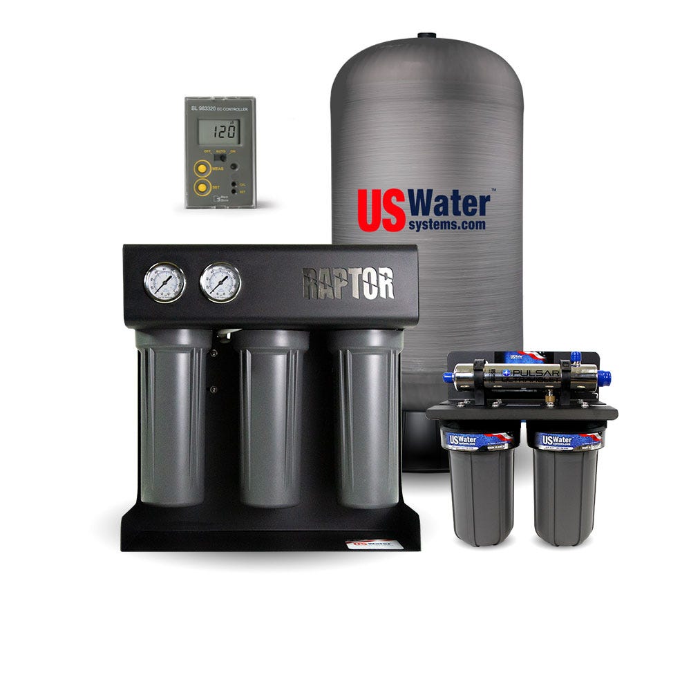 Water Rapter Raptor Lab Water RO/DI System - High-Purity 70L/H Output – US Water Systems