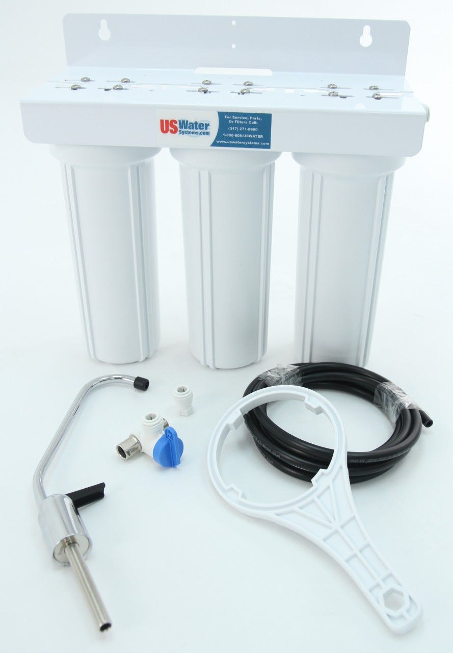 US Water 3-Stage DI Filtration System
