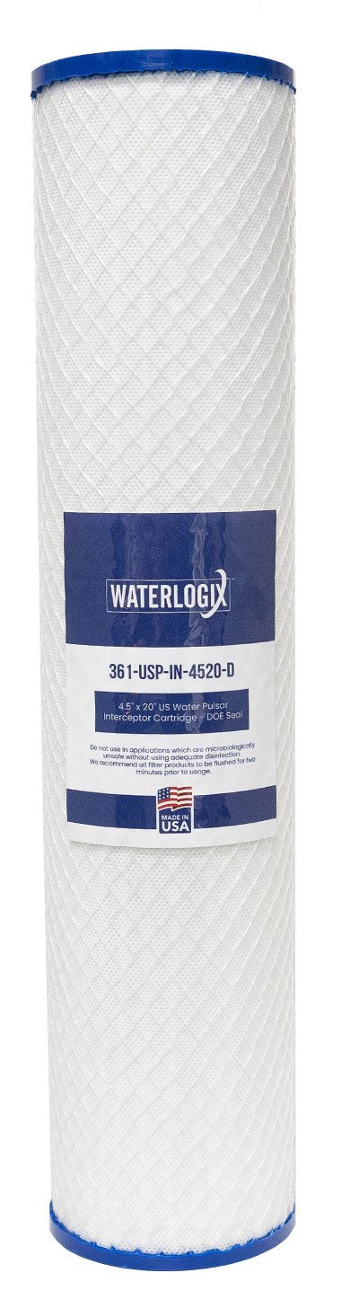 US Water Interceptor 4.5" x 20" DOE Filter Cartridge - US Water Systems