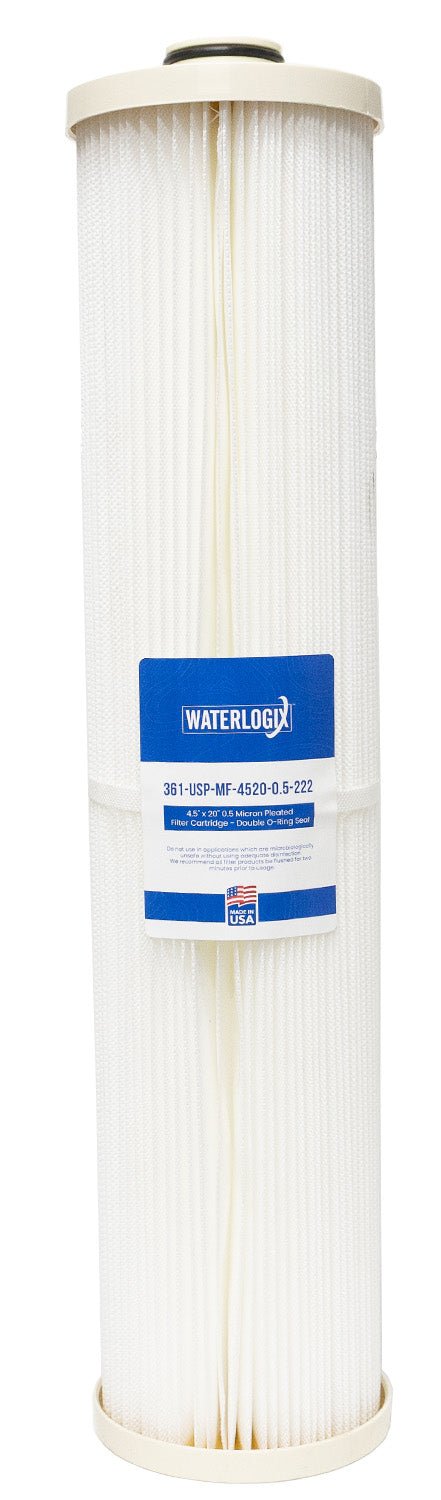 US Water Magna 4.5" x 20" 0.5 Micron Replacement Cartridge | 222 Seal - US Water Systems