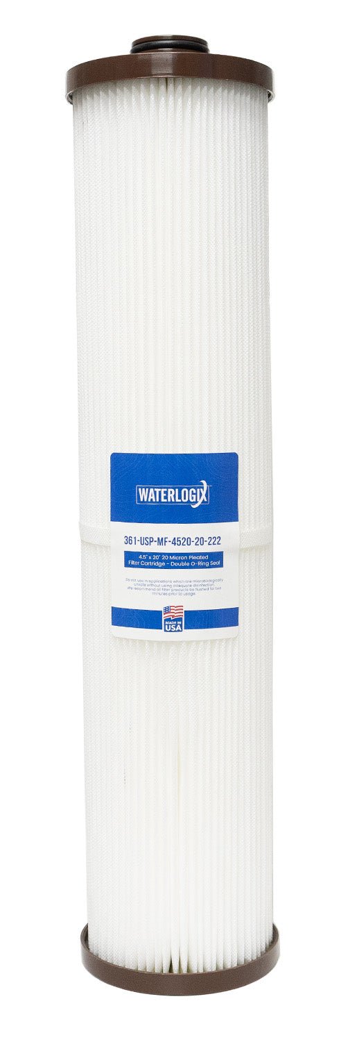 US Water Magna 4.5" x 20" 20 Micron Replacement Cartridge | 222 Seal - US Water Systems