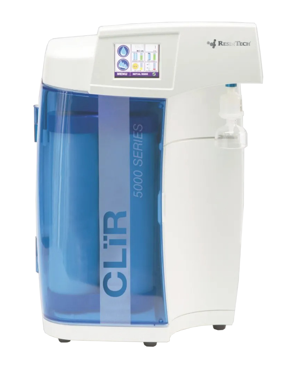ResinTech CLiR 5000 Series Ultrapure Type 1 Lab Water System (FILTERS INCLUDED)