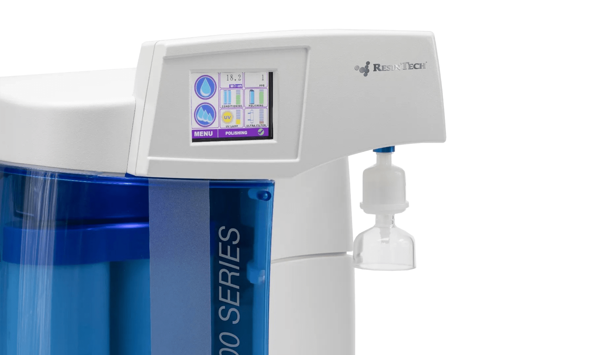 Resintech Lab ResinTech CLiR 5000 Series Ultrapure Type 1 Lab Water System – US Water ...