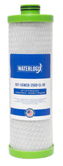 US Water Systems Chloramine Carbon Block Filter 2.5 x 9 Double O-Ring Seal - US Water Systems
