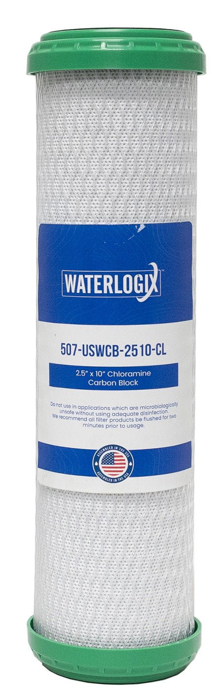 US Water Chloramine Carbon Block Filter | USWCB-2510-CL - US Water Systems