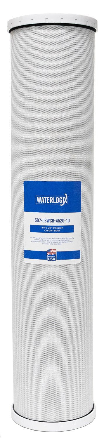 US Water 4.5 x 20 Carbon Block Filter | USWCB-4520-10 - US Water Systems
