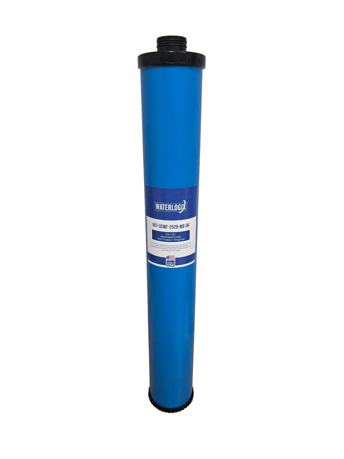 US Water DI Resin Cartridge 2.5" x 20" .6 GPM | USWF - 2520 - MB - OR - US Water Systems