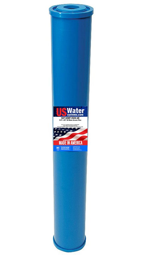 US Water Arsenic Reduction Cartridge 2.5" x 20" | USWF-2520-AR