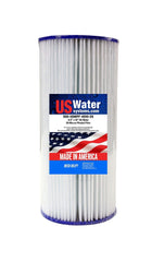 US Water 4.5" x 9.75" Pleated Filter Cartridge 20 Micron