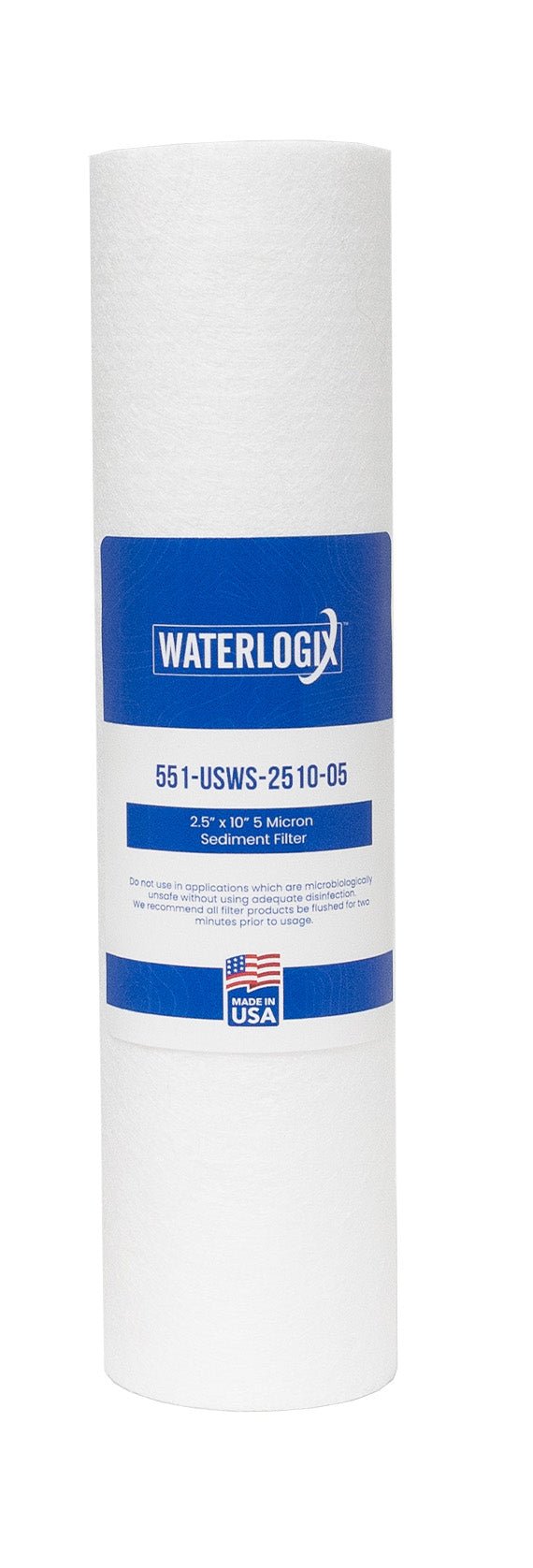 US Water Systems Spun Poly Sediment Filter 2.5" x 10" 5 Micron - US Water Systems