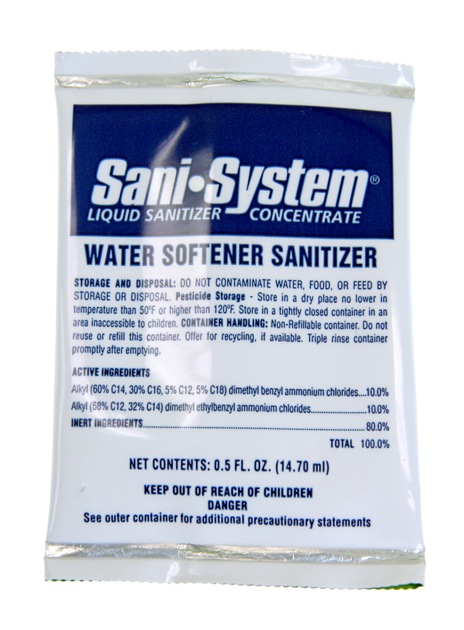 Sani-System Water Softener Sanitizing Packet