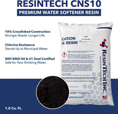 Resintech CNS10 Premium 10% Crosslinked Water Softener Resin - 1 CU/FT - US Water Systems