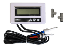 DM - 3 HM Digital Commercial In - Line Dual EC/TDS Monitor - 1/2" Tee Fittings - US Water Systems