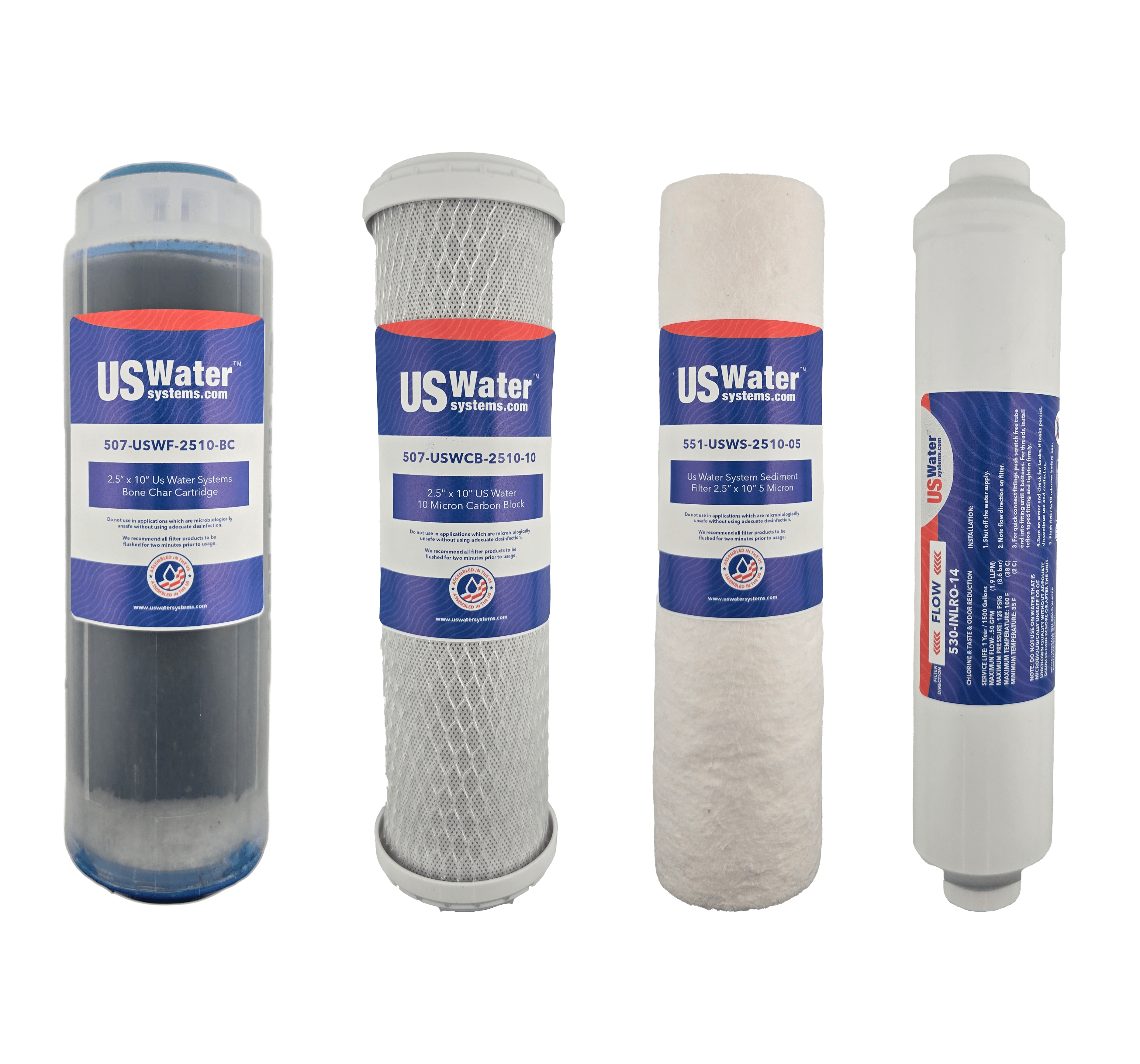 Ro Packs Premium 5-Stage RO Filter Pack with Advanced Fluoride Removal | FP5F ...