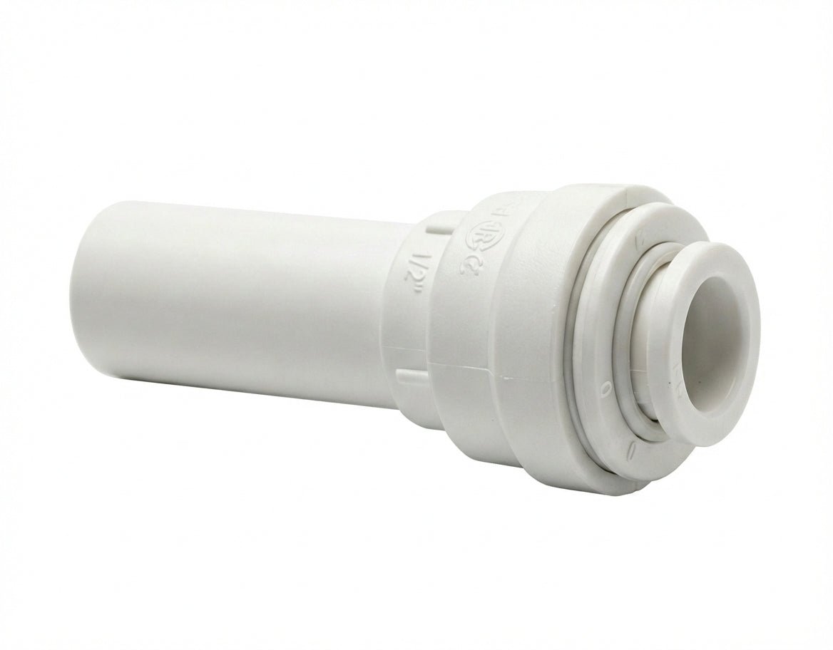3/8" John Guest Stem x 1/4" Quick Connect Reducing Fitting | PP061208W - US Water Systems