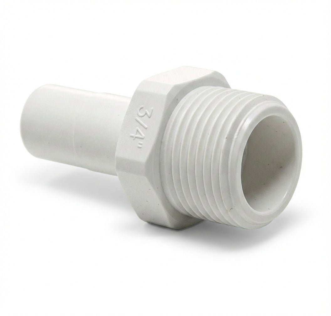 1/4" John Guest Stem x 1/4" MPT Fitting - US Water Systems