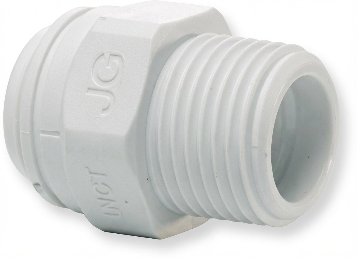 John Guest 1/2" x 3/8" MPT Quick Connect Fitting | PP011623W - US Water Systems