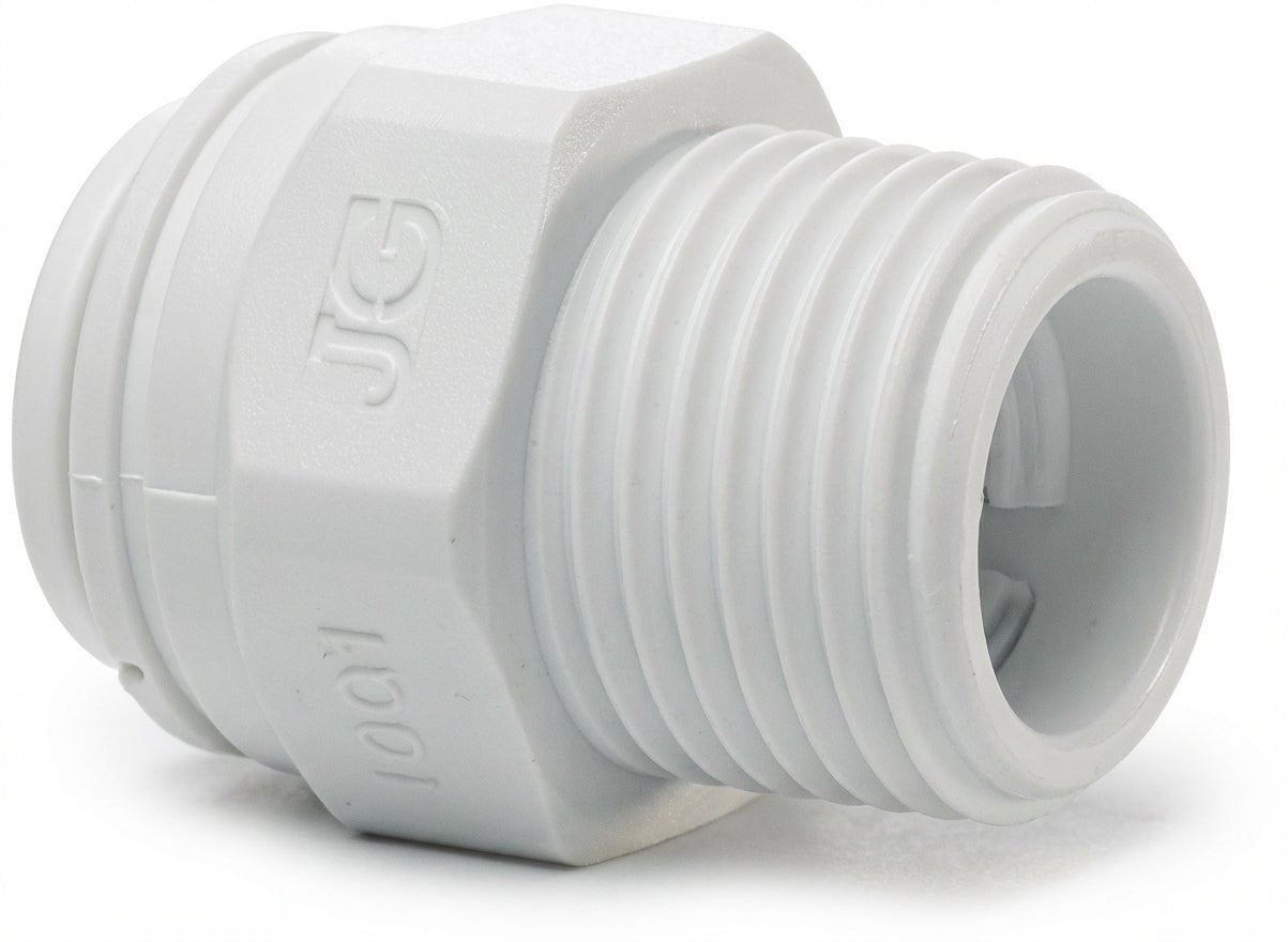 John Guest 3/8" x 1/2" MPT Quick Connect Fitting | PP011224W - US Water Systems