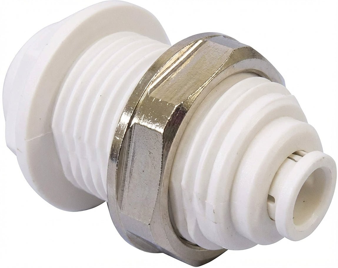 John Guest Quick Connect Bulkhead Fitting 1/4" - US Water Systems