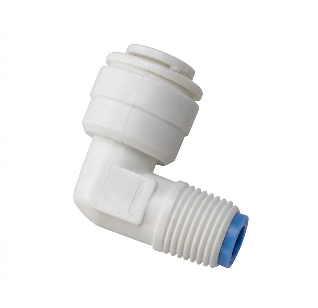 John Guest 1/8" Flow Restrictor Elbow 150 GPD - Black | FR - 150 - 220JG - US Water Systems