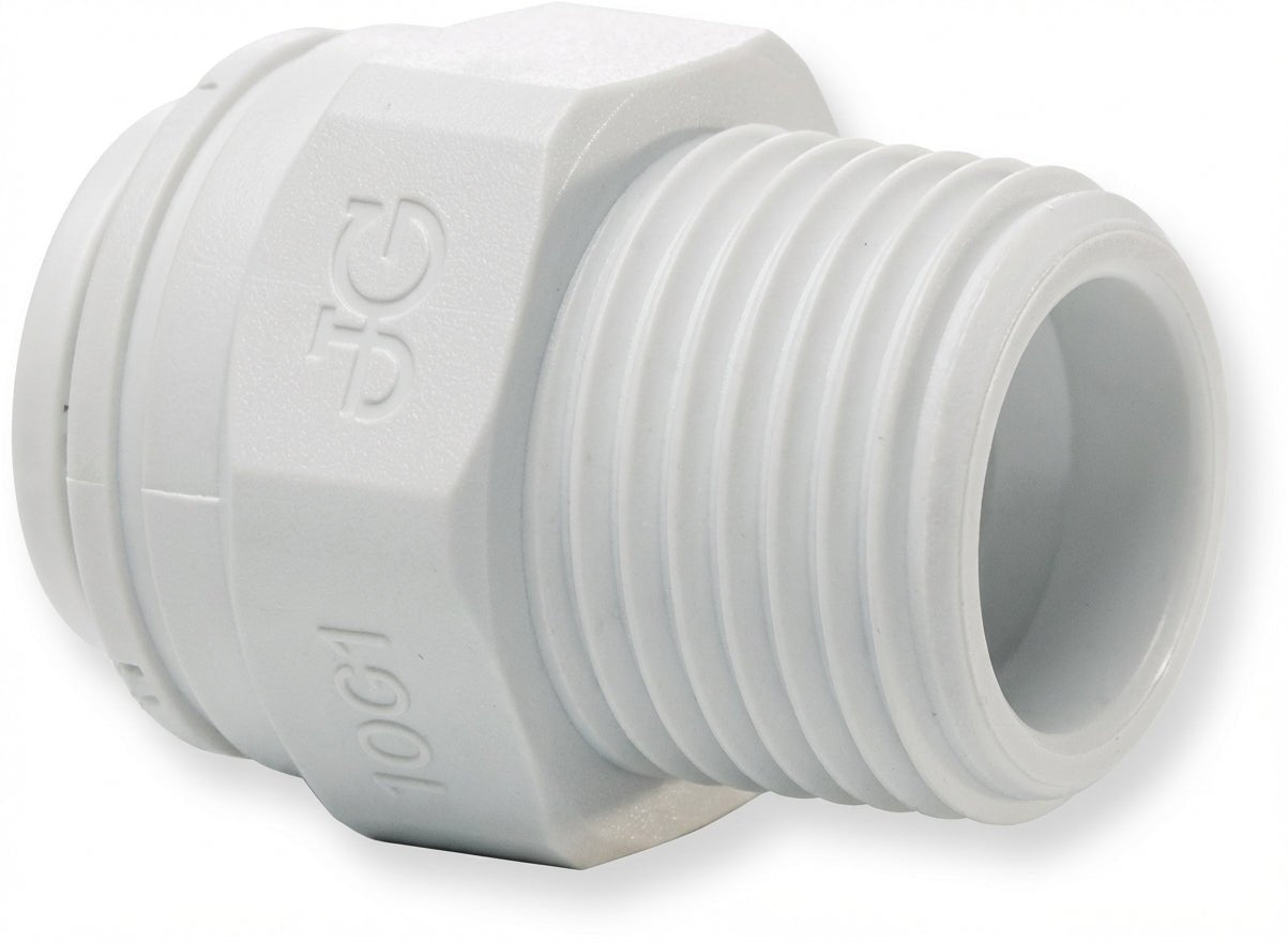 1/2" Quick Connect x 1/2" MPT John Guest Fitting - US Water Systems