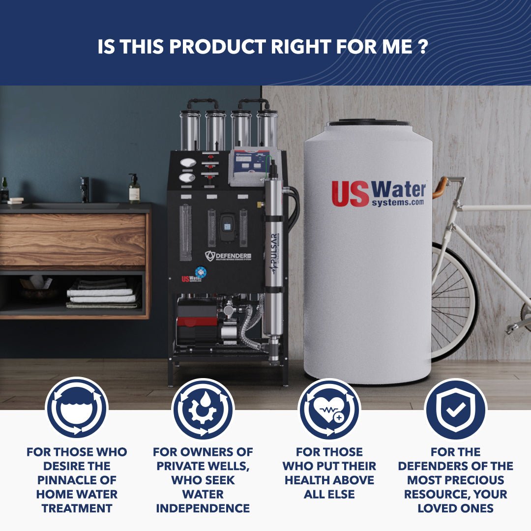 Defender Whole House Reverse Osmosis System - US Water Systems