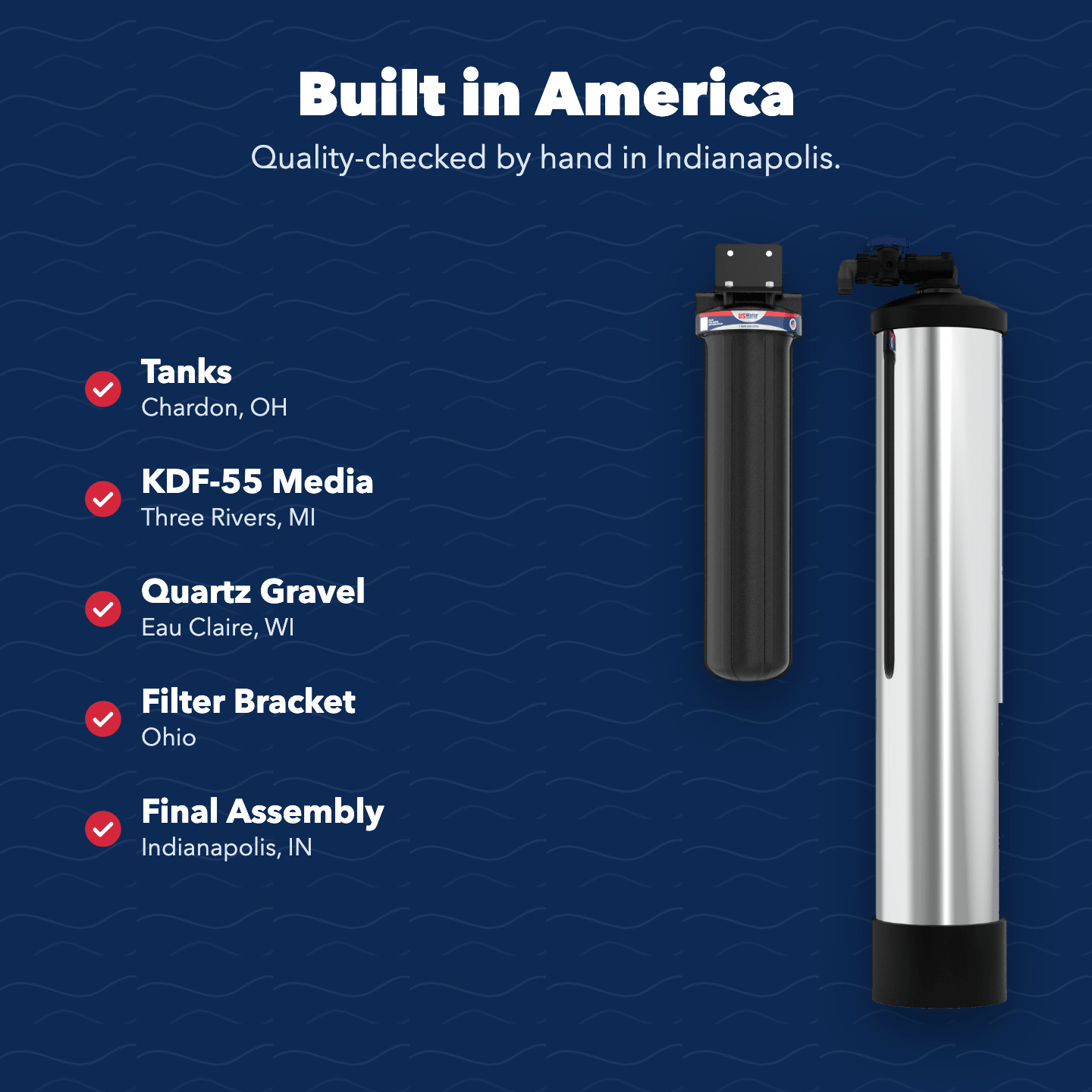 Bodyguard Whole House Water Filter & Chemical Removal System - US Water Systems