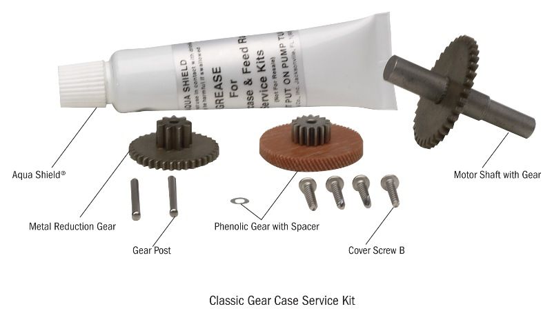 Stenner Classic Series 85 Fixed Gear Case Service Kit