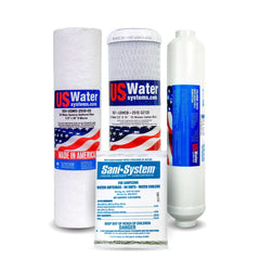 4-Stage USA Made Quantum Disinfection Reverse Osmosis Filter Pack | FP4S-USA