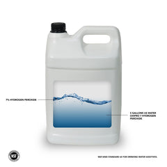 US WATER OXIPRO 7 HYDROGEN PEROXIDE - (2) 2.5 GALLON BOTTLES