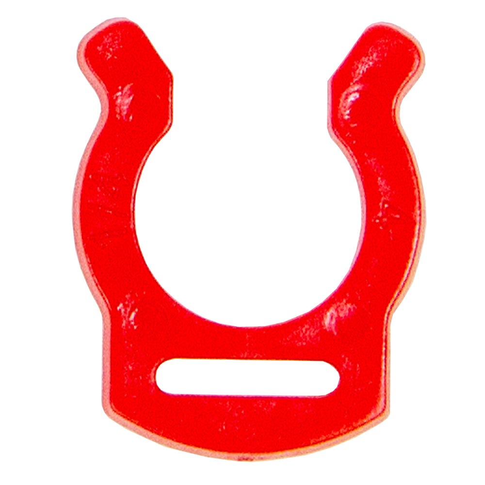 John Guest Quick Connect Fitting 1/4” Retaining Clip Red - PIC1808R
